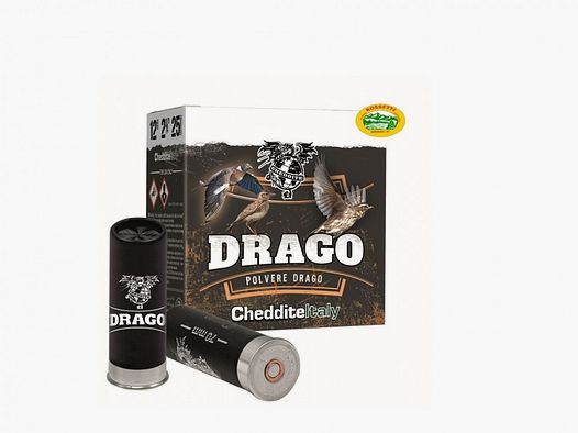 CHEDDITE Patronen DRAGO 29 Kal.12 gr.29 pb.9 spezielle Storno