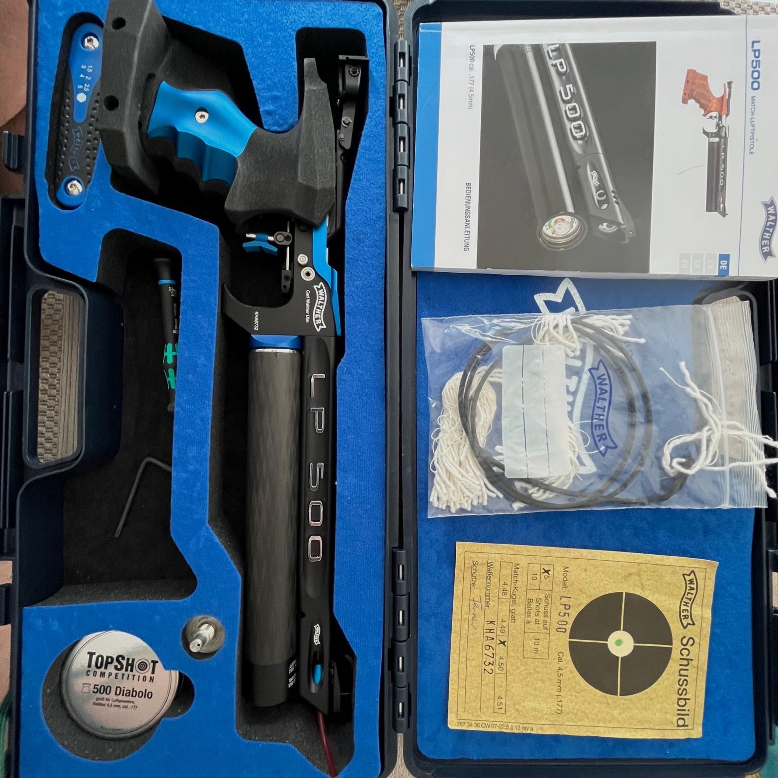 Luftpistole Walther LP 500 Meistermanufaktur