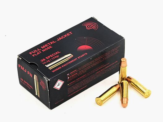 Geco, .38 Spec., FMJ, 158 gr, 50 pcs.