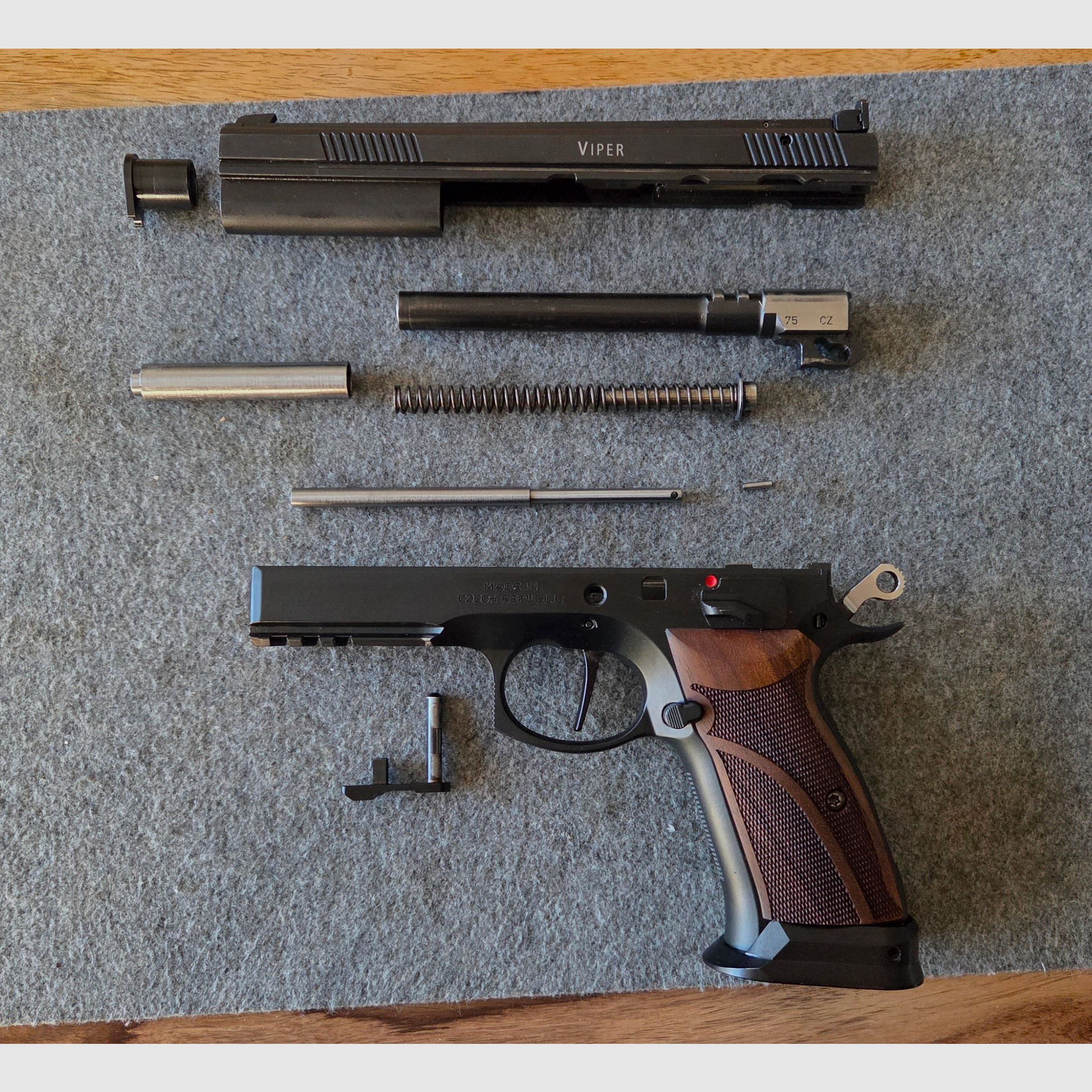 CZ75 Viper 6" und Anschlagschaft KPOS G2