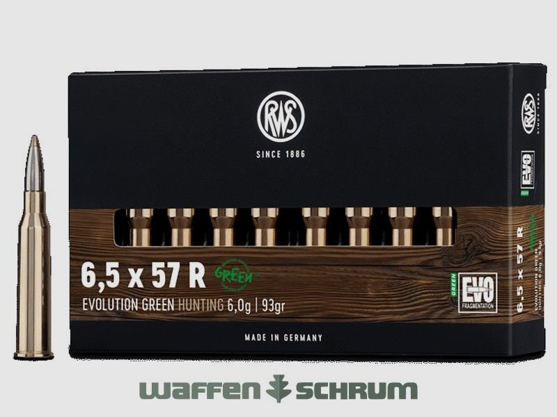 RWS 7x57R Evo Green 8,2g - 127gr