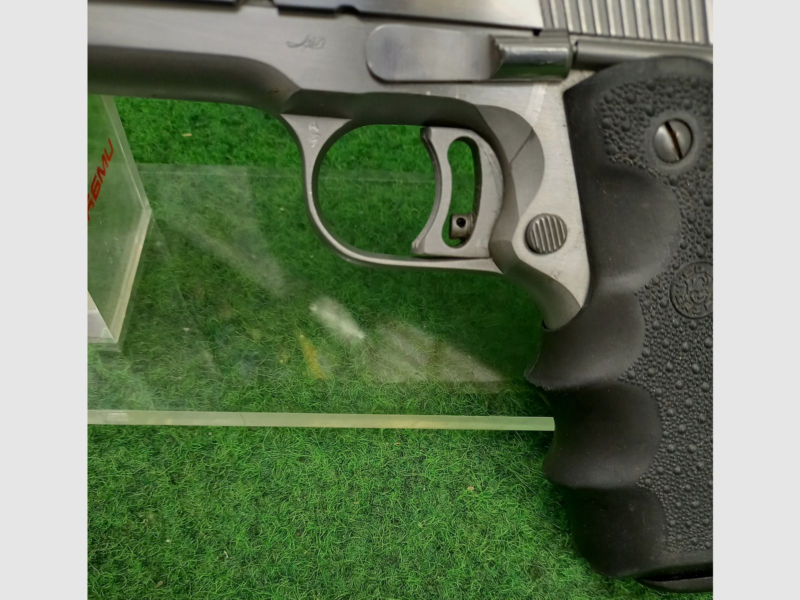 Pistolet Colt Gold Cup National Match .45 Auto, Acier inoxydable, 