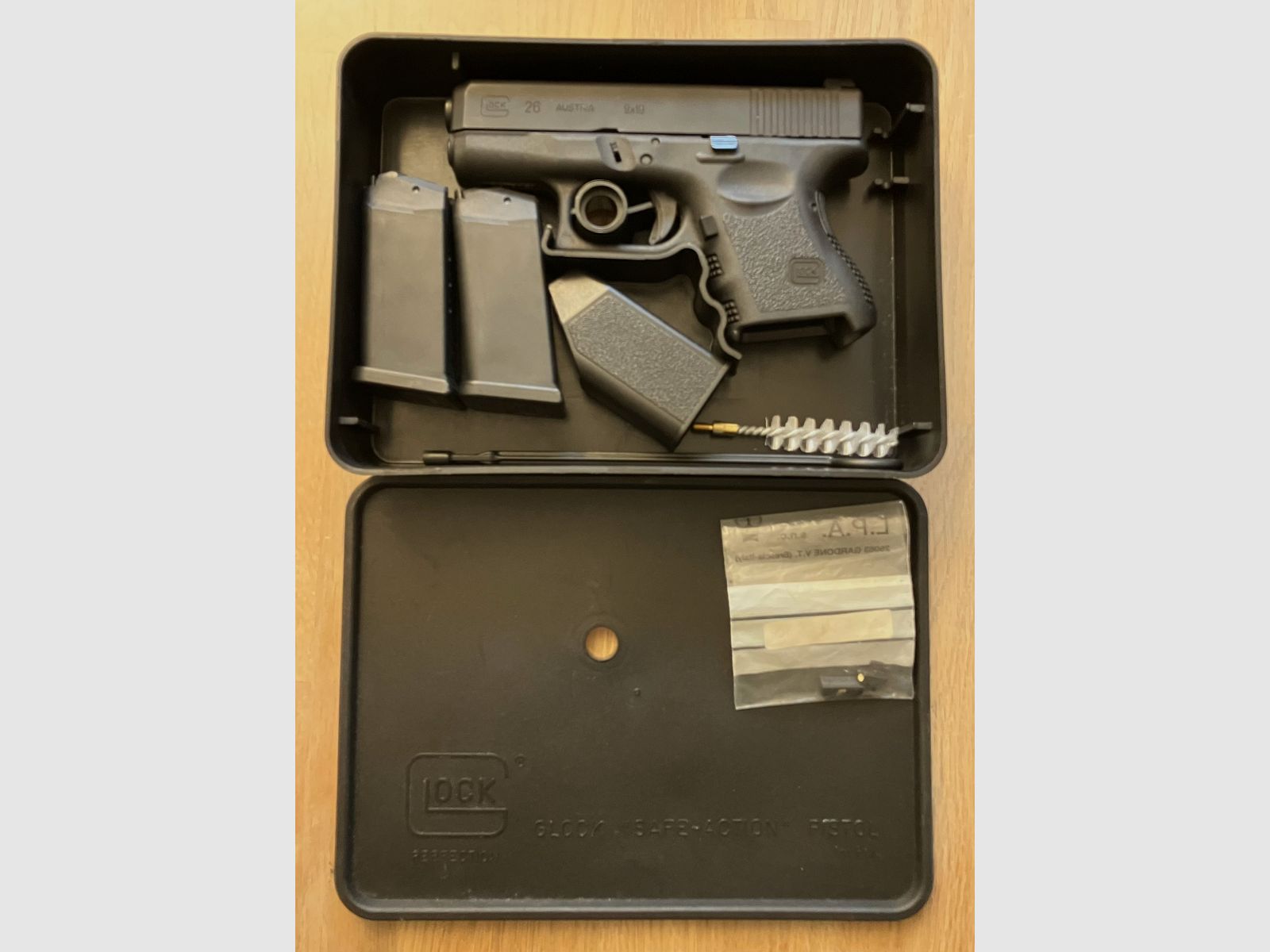 Glock 26 Pistole Kaliber 9mm Luger Neu! Top