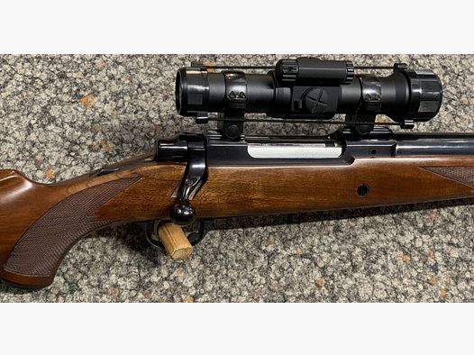 Ruger M77 .458 Winchester Magnum, 61cm Lauf, Aimpoint 9000L 2MOA Leuchtpunkt