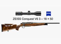 J.P. Sauer & Sohn Sauer 505 Ergo Lux Repetierbüchse HQ3 Ausstattungspaket Elegance + VSR | 8.5x55 Blaser | ZEISS V6 3-18x50