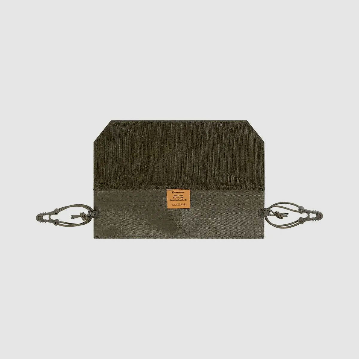 Lindnerhof Lindnerhof Magazine Pouch Velcro 2er MX103 - Stone Grey