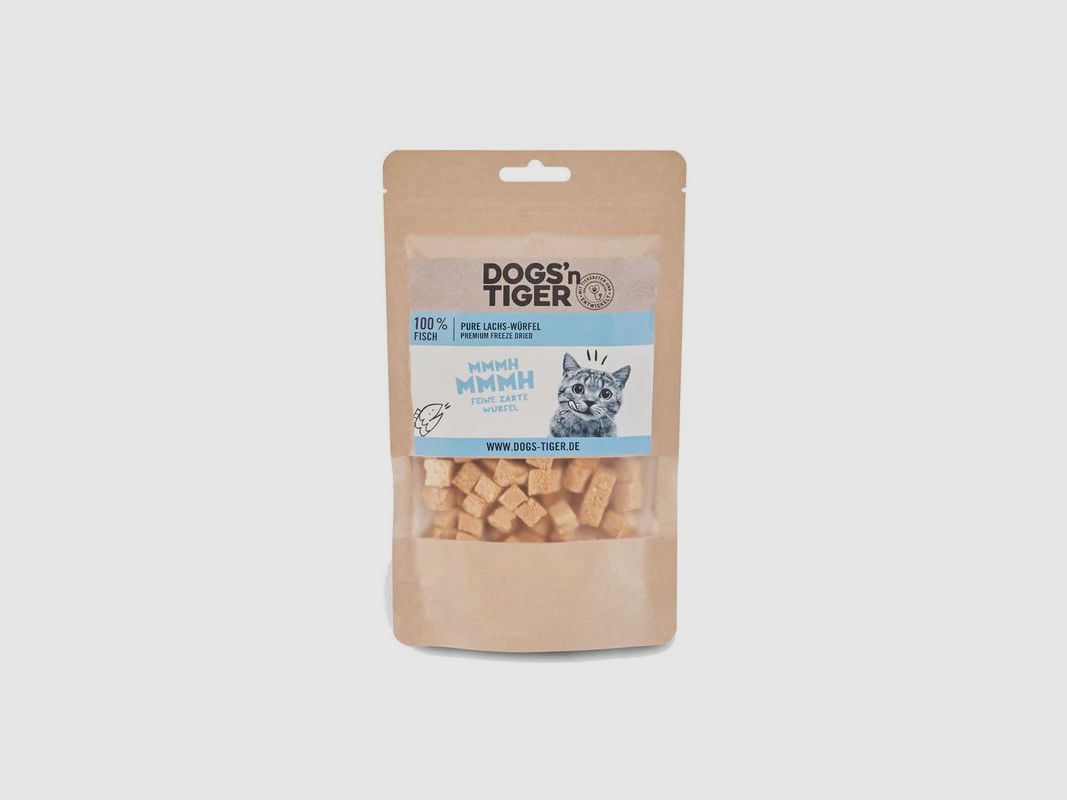 Dogs’n Tiger Katzensnack Mmmh Mmmh Lachs 30g