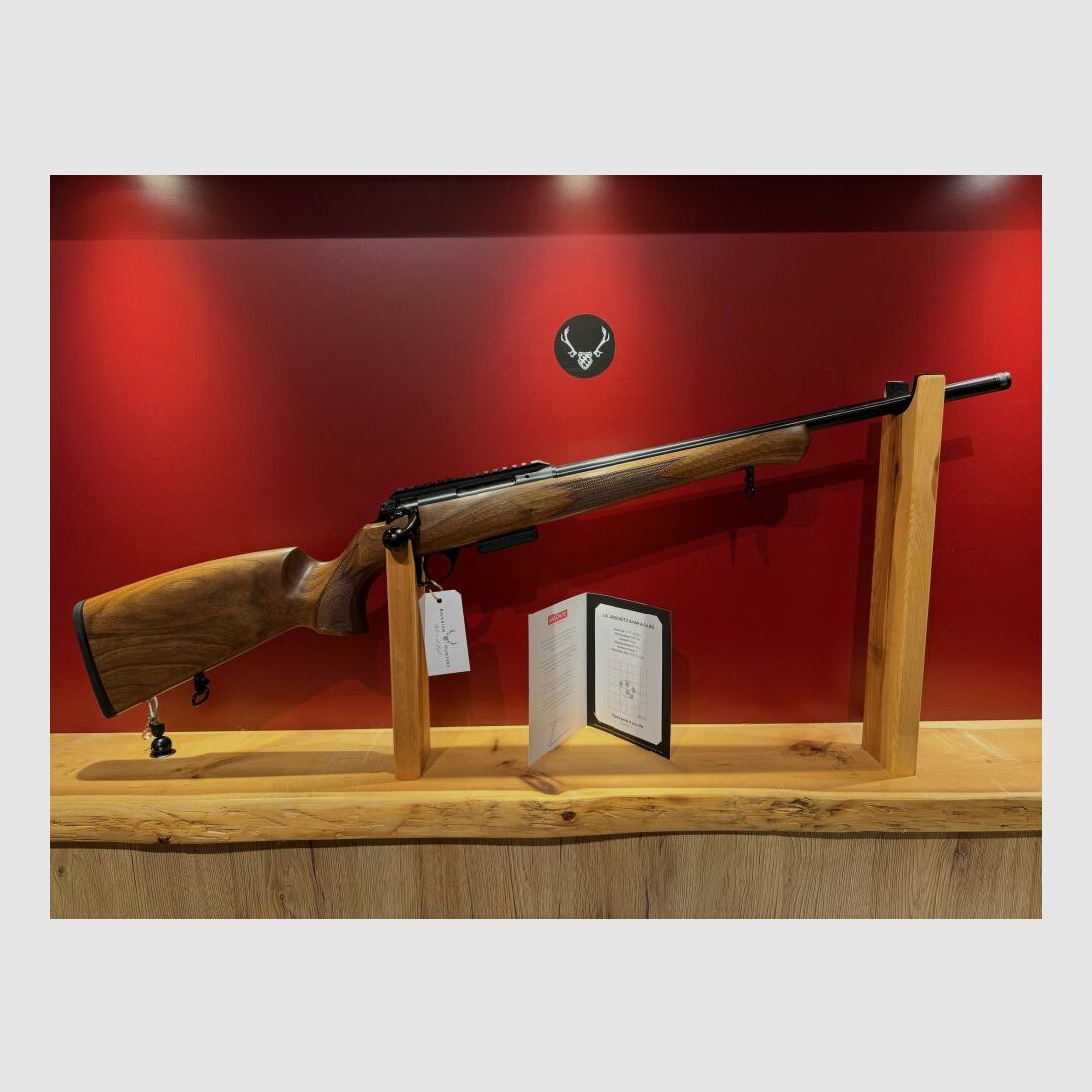 Anschütz 1771 D G-15x1 Niemiecka kolba, 51cmLL, bezpośredni spust