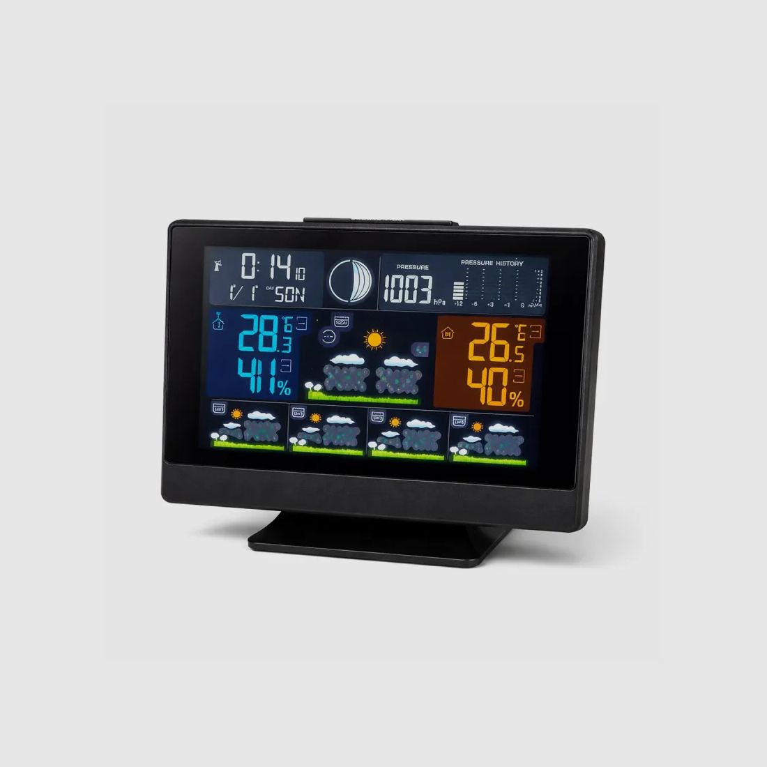 Weerstation Forecast + - Zwart, afbeelding 2 van 6