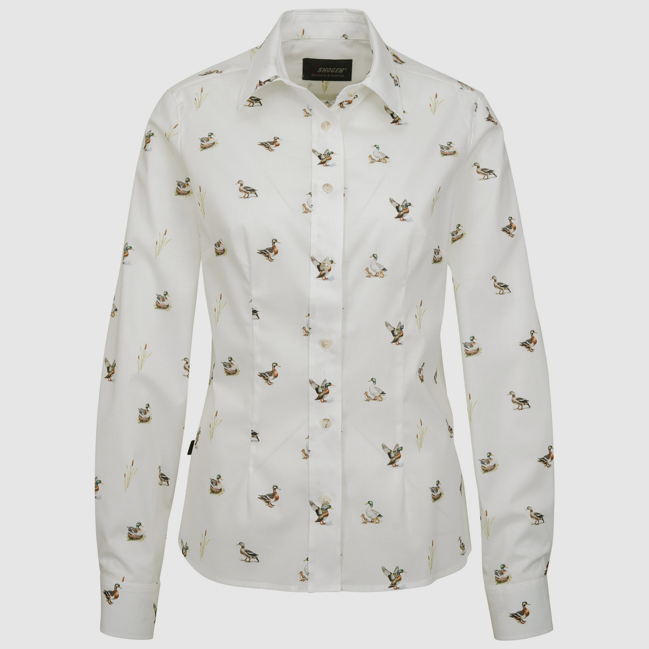 Skogen Long Sleeve Blouse Duck