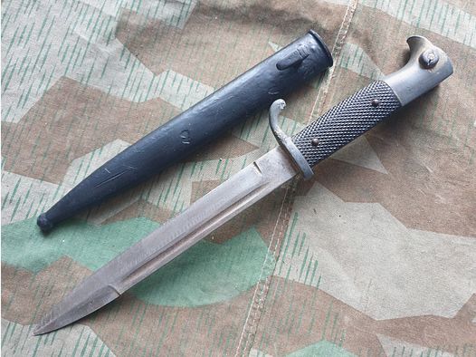 Ausgeh-Bajonett 2 WK / WWII  K98  Extra Seitengewehr Hörster E. & F. Co. GmbH, Solingen