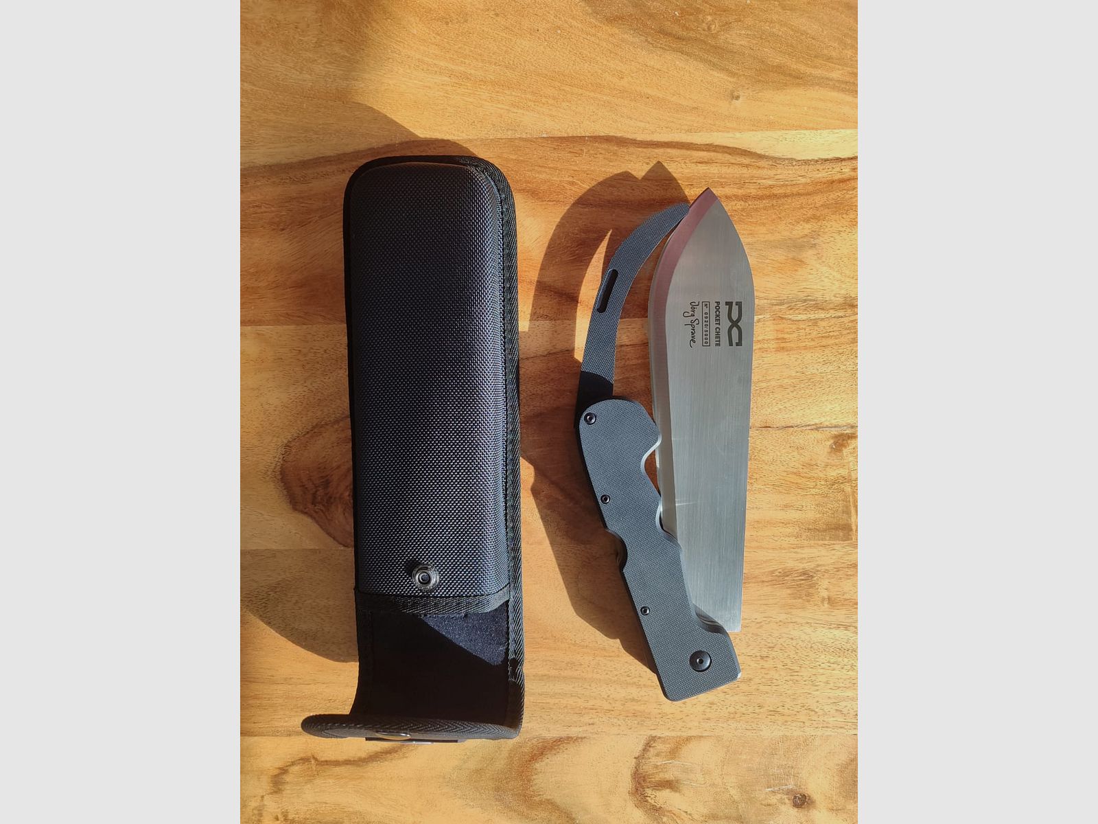 GOGUN Knife - Jörg Sprave’s Pocket Chete – Edizione Limitata