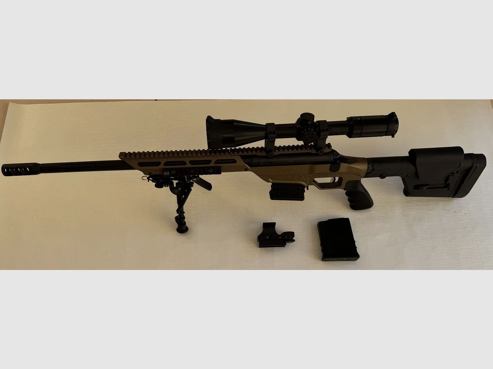 Savage 10/110 BA Stealth Evolution Kaliber .223 Remington – Hochwertige Long-Range-Präzisionsbüchse