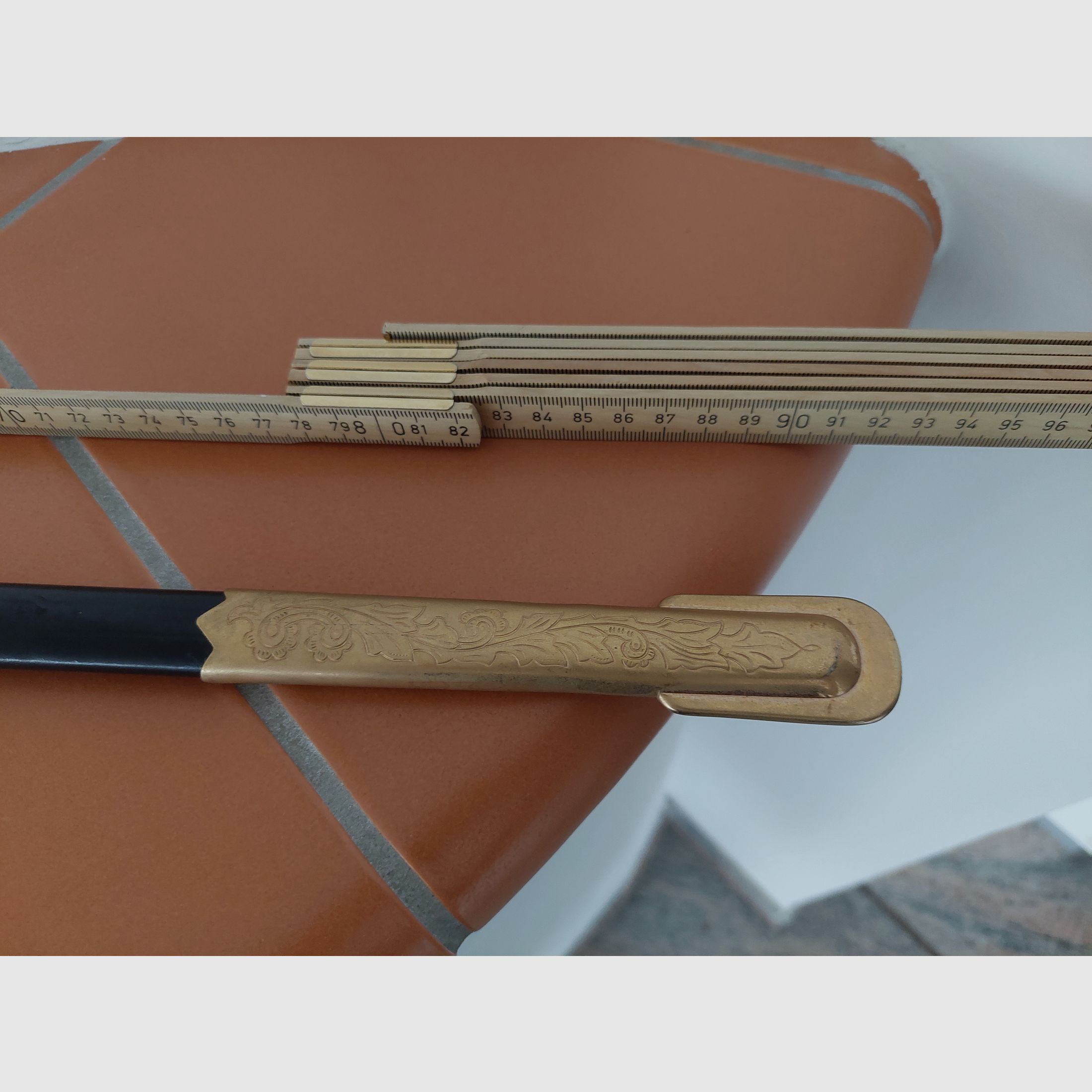 WKC sabel / degen, Colombia, 24 karaat verguld, prijs naar overeenstemming