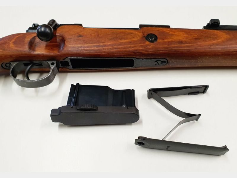 Mauser	 Einsteckmagazin für Mauser K98 , Umrüstkit MAUSER 98 MAGAZINE 3RD / 3 Schuss , Made in USA