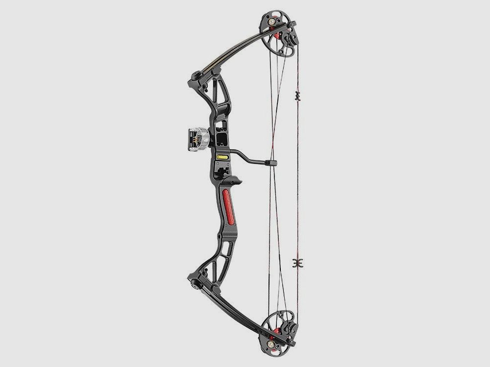 Rex Compoundbogen schwarz 28" 15-55 lbs. Erwachsene, Bild 2 von 2