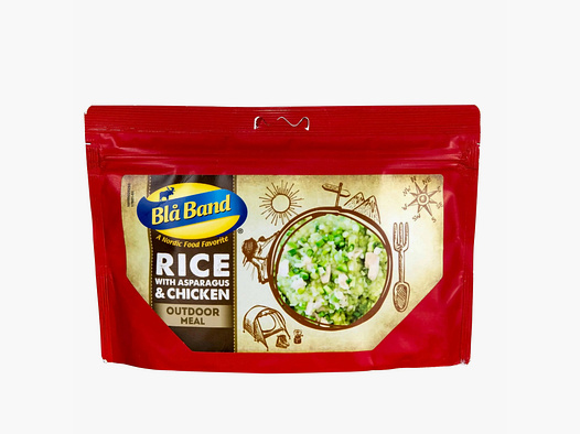 Bla Band Bla Band Reis mit Spargel und Hühnchen