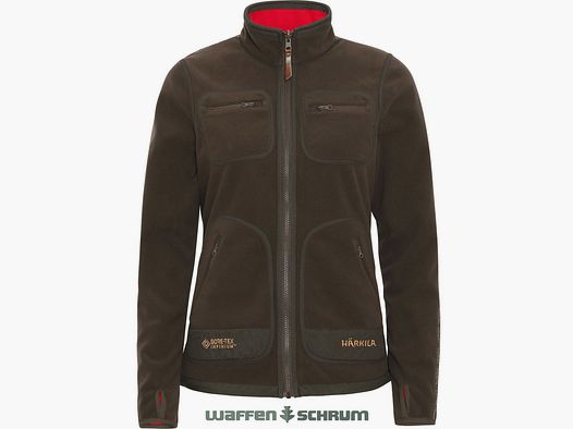 Chaqueta de forro polar Härkila Kamko Marrón/Rojo