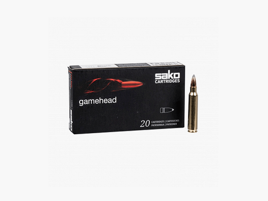 SAKO – 223 Rem. GAMEHEAD Soft Point 3,2g | 50gr (20szt) -106G