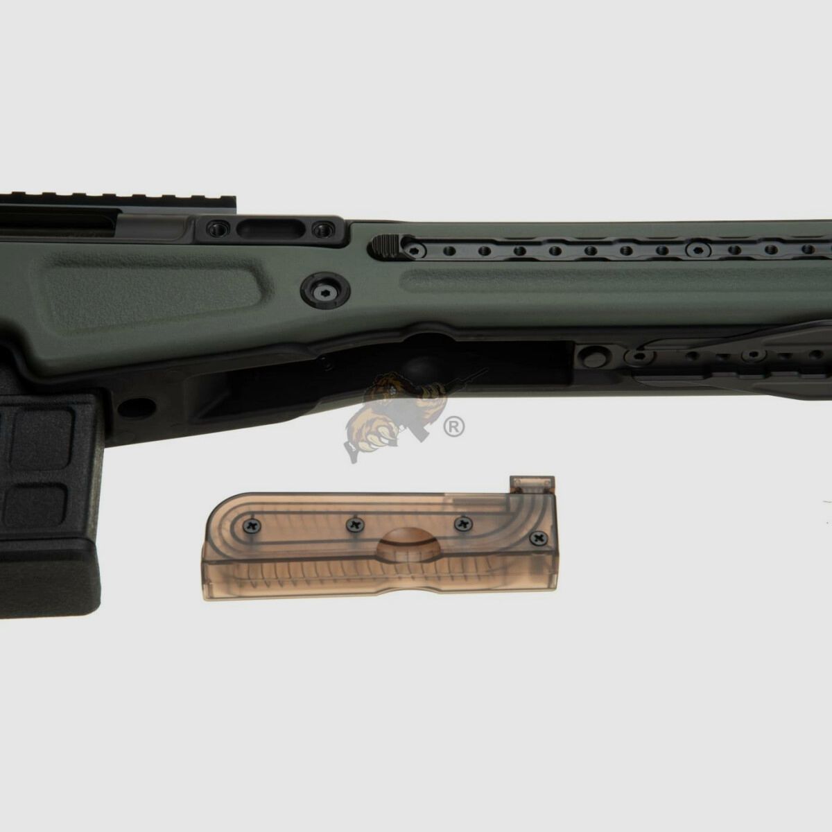 Fusil de sniper à verrou court AAC T10 Ranger Green -F-