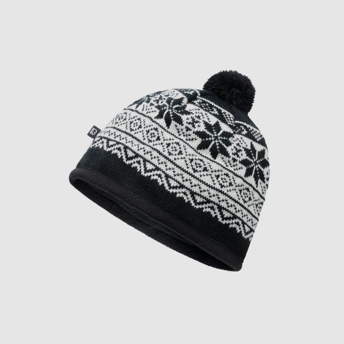 Chapeau de neige noir