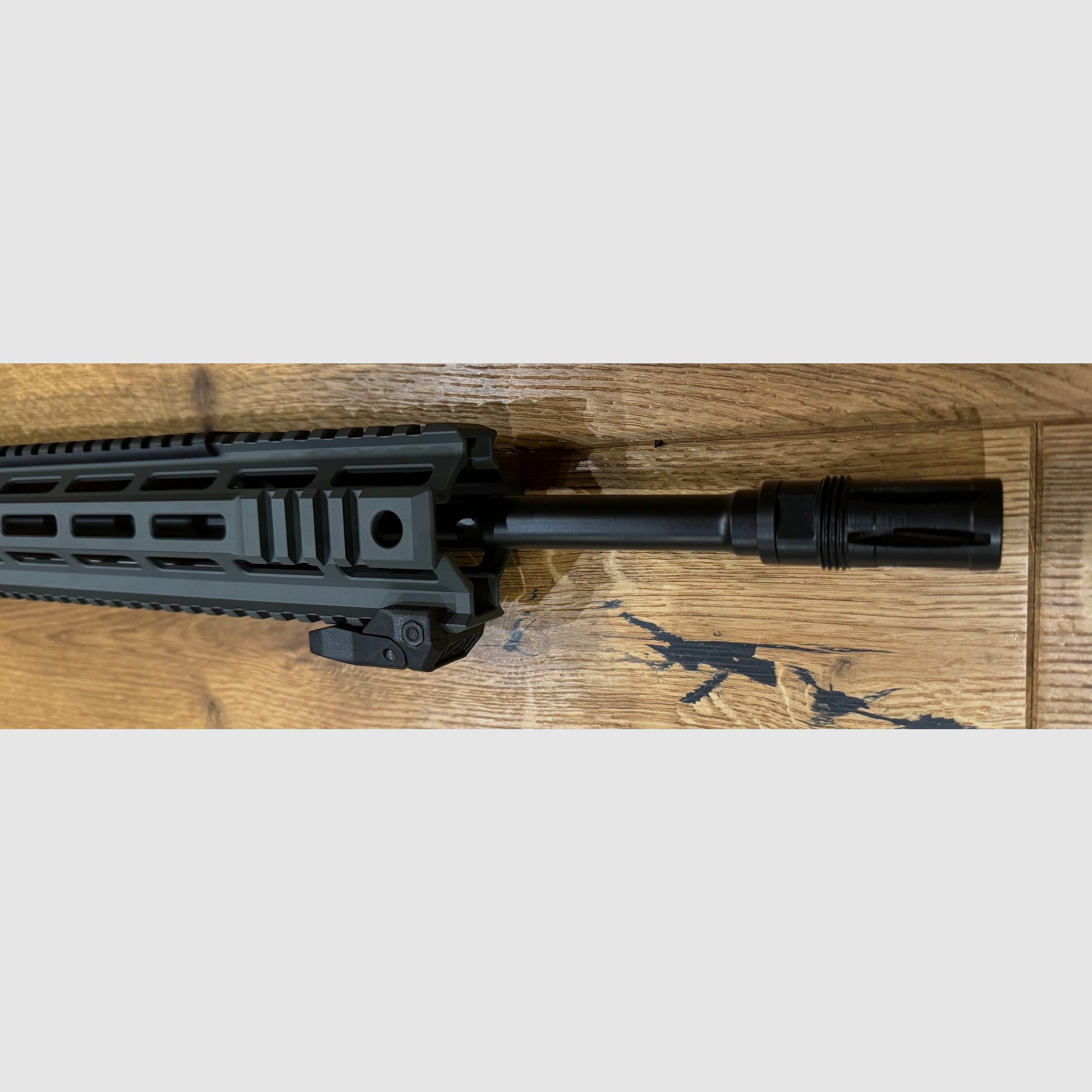 Oberland Arms OA-15 SL16, Lauf 16,75" battleship grey