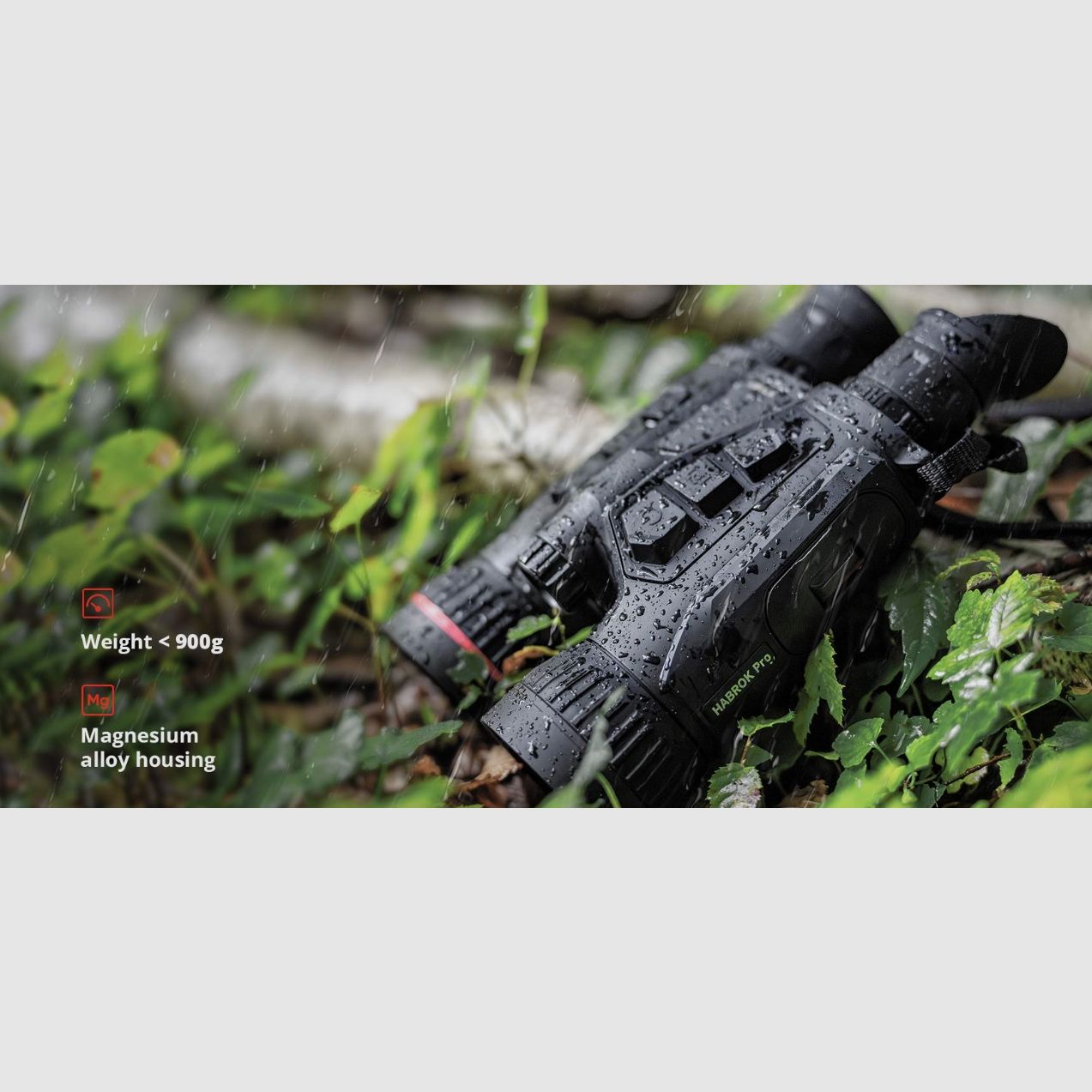 Hikmicro Habrok Pro HX60LS binocolo termico e per visione diurna/notturna, immagine 14 di 16