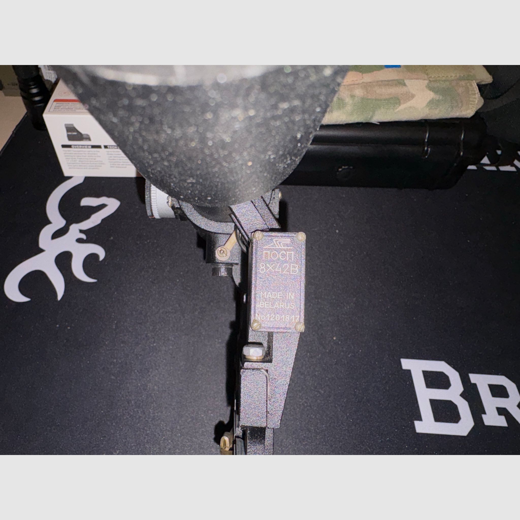 PSOP 8x42 AK AK47 AKM Kalashnikov Zielfernrohr Belarus Russisch Optik Jagd