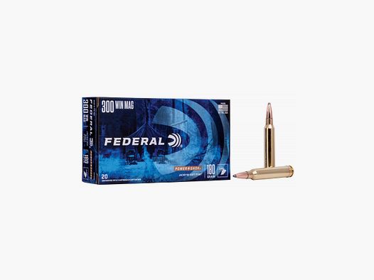 MUNITION FEDERAL 300WIN MAG 180GR SOFT POINT