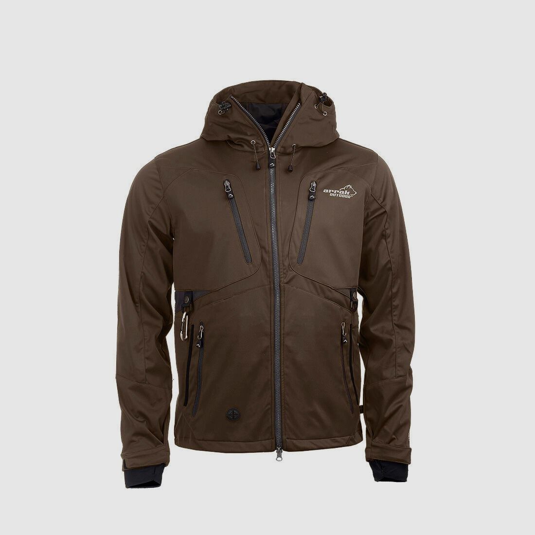 Arrak Akka Softshelljacka Herr Brun 4XL