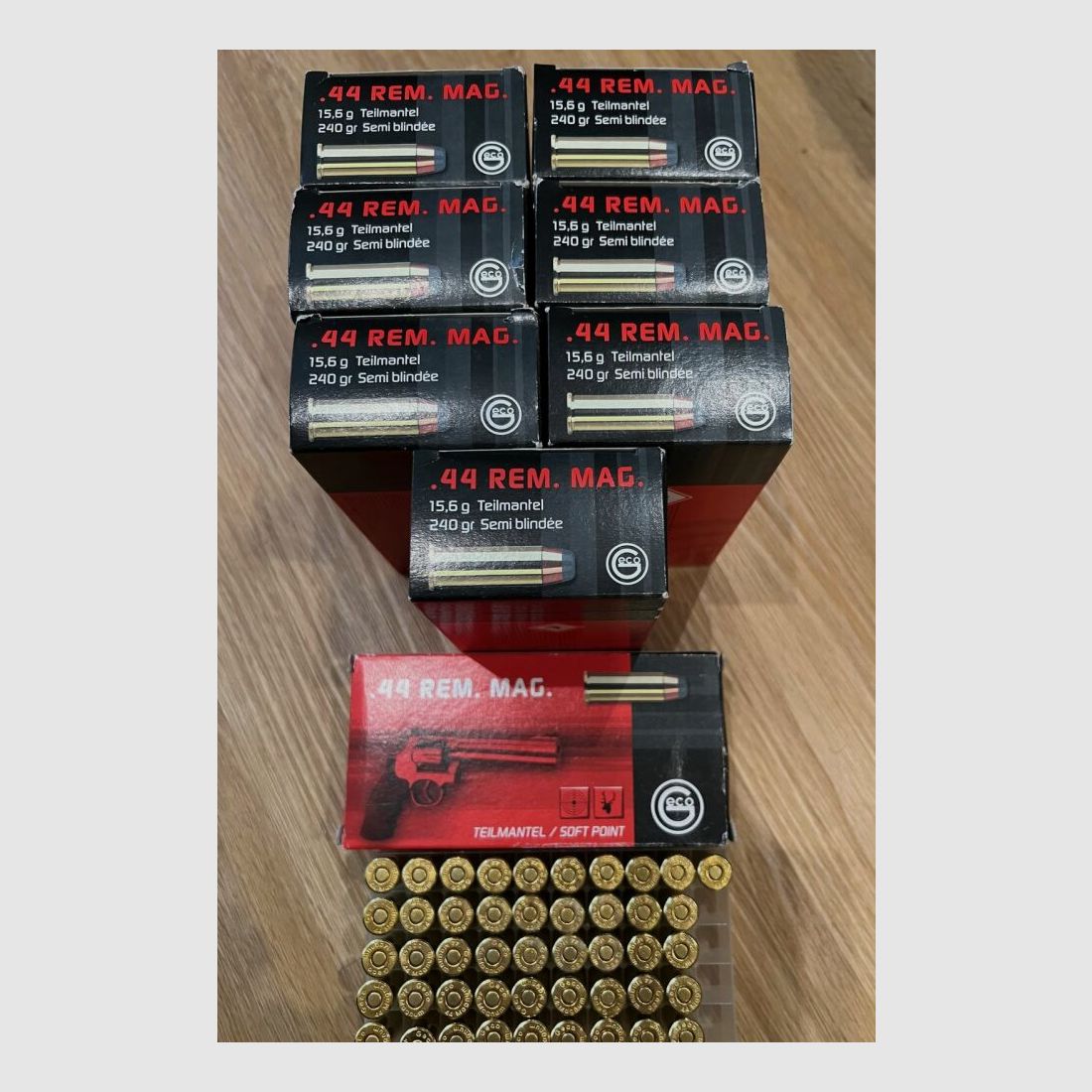 GECO Teilmantel 15,6g 240 grs, 396 Schuss