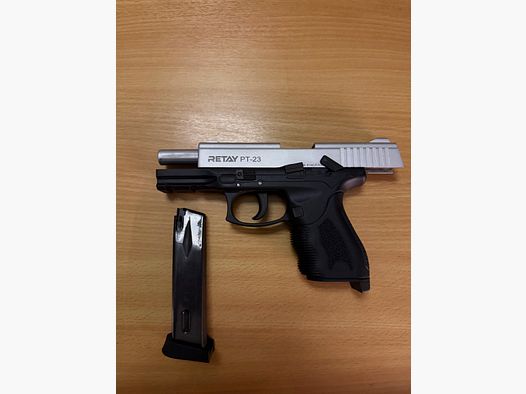 RETAY PT-23 blank firing