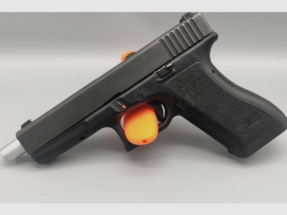 Glock 17 Gen. 2 mit Tuninglauf auch als Wechselsystem 9mmLuger