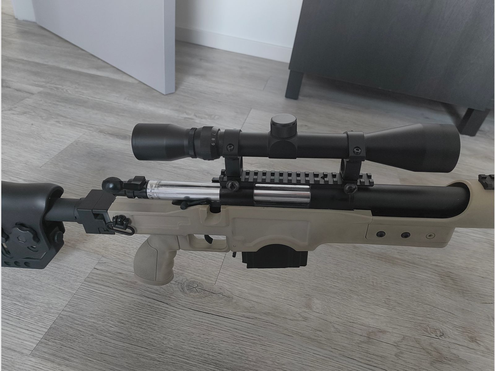 Bien MB4410D Remington MSR Réparation-Airsoft Ressort 1,7 Joule 6mm BB