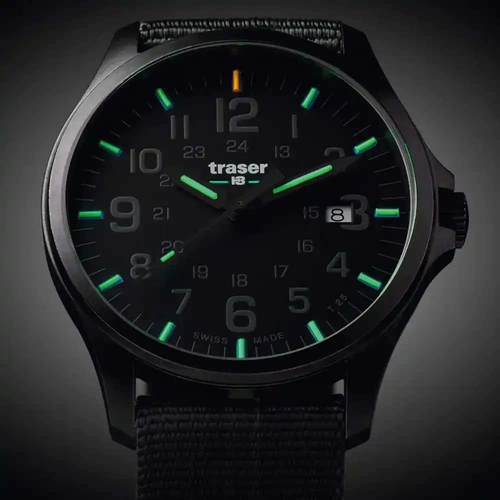 Traser Armbanduhr P67 Officer Pro GunMetal Black H3