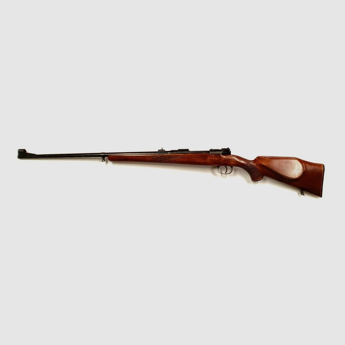 Original Mauser Oberndorf K98 hunting stock, new match barrel