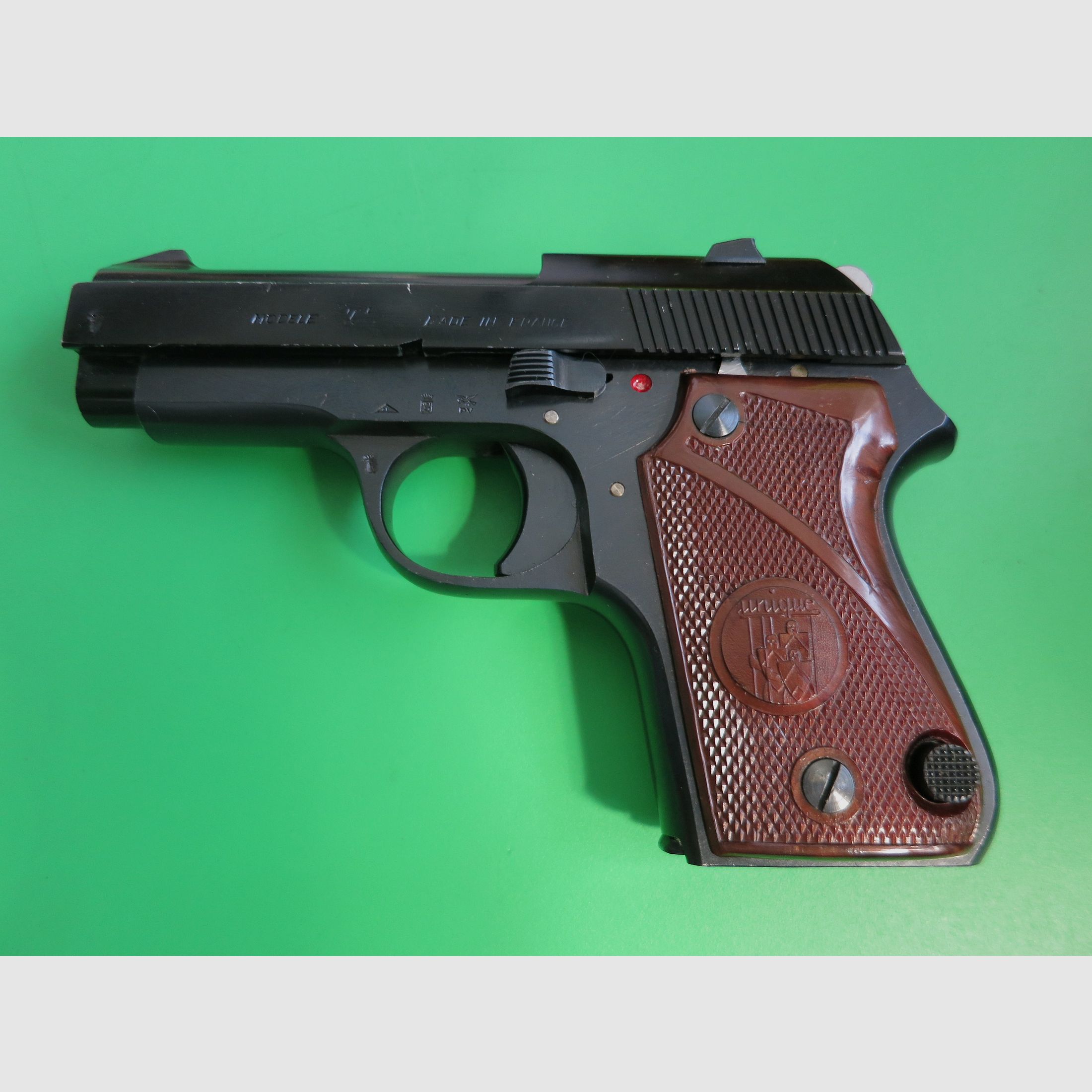 Pistola semiautomática Modelo "L" (Armes Unique MAPF), Cal. 22 lfB, Caja + Instrucciones      #60, imagen 1 de 11