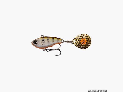 SAVAGE GEAR – FAT TAIL SPIN 6.5cm/16g Sinking Perch FLUO