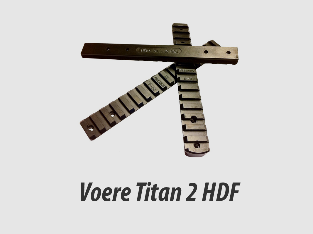 VOERE TITAN 2 HDF Picatinny/Stanag Rail 0 MOA - 165mm QPQ