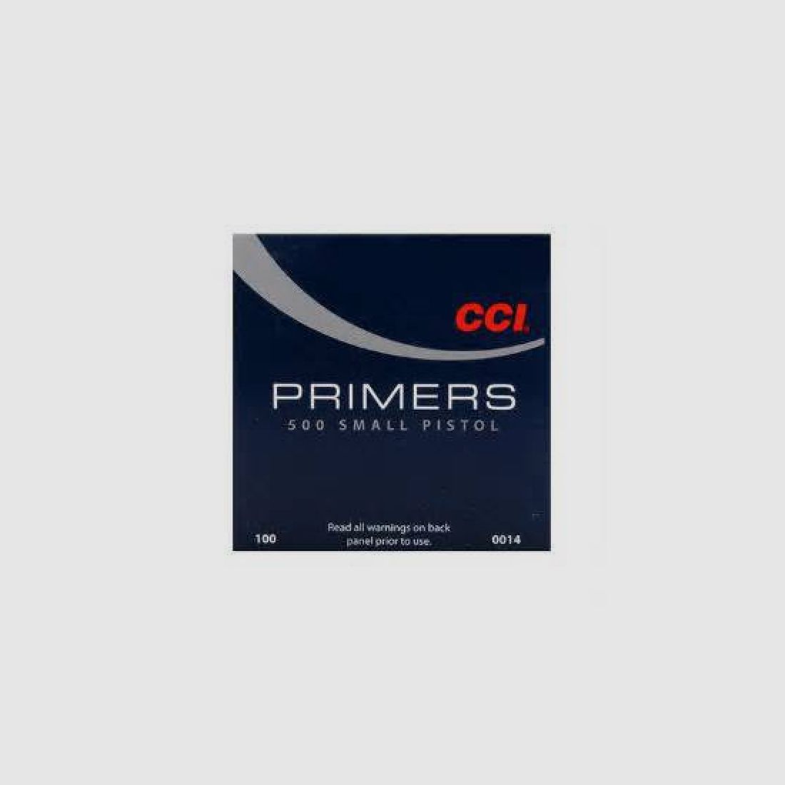 CCI 500 SMALL PISTOL ZUNDHULSEN 1000 STK