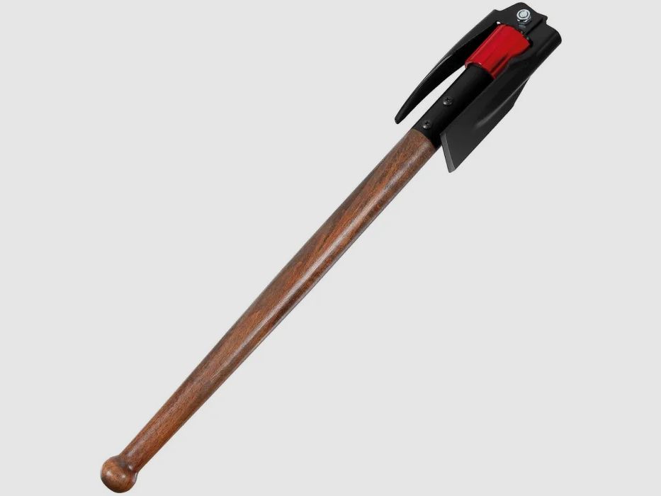 Pickel klappbar mit Holzstiel (Hacke 30cm / Stiel 60cm)