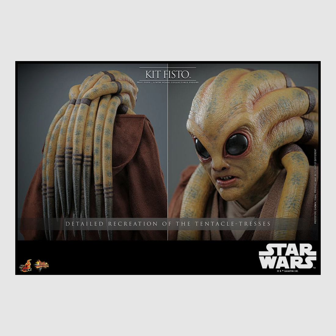 Star Wars Movie Masterpiece Actionfigur 1/6 Kit Fisto 32 cm | 43251