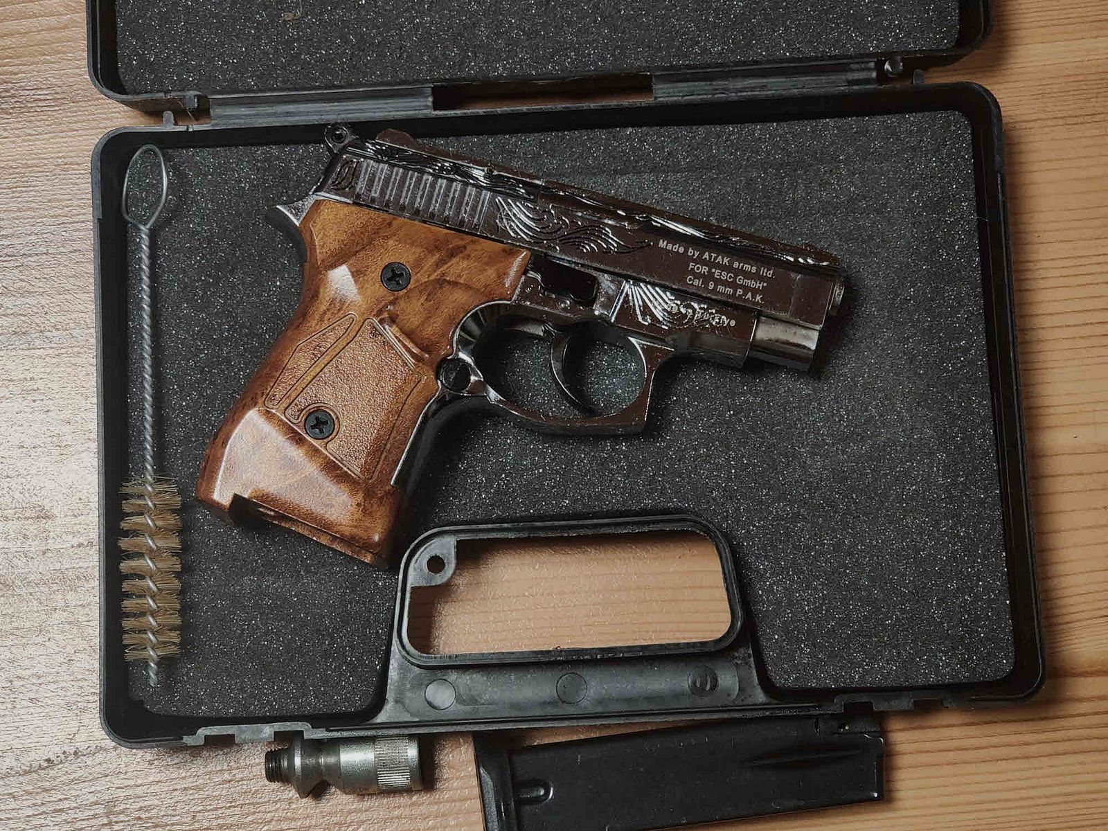 ZORAKI Mod.914 Cal.9mm Chrom graviert