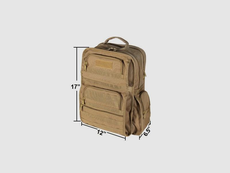 UTG Rapid Mission Rucksack, Dark Earth