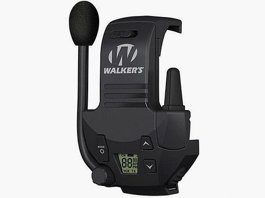 WALKERS GAME EAR RAZOR WALKIE TALKIE ATTACHMENT W/BLUETOOTH BLACK