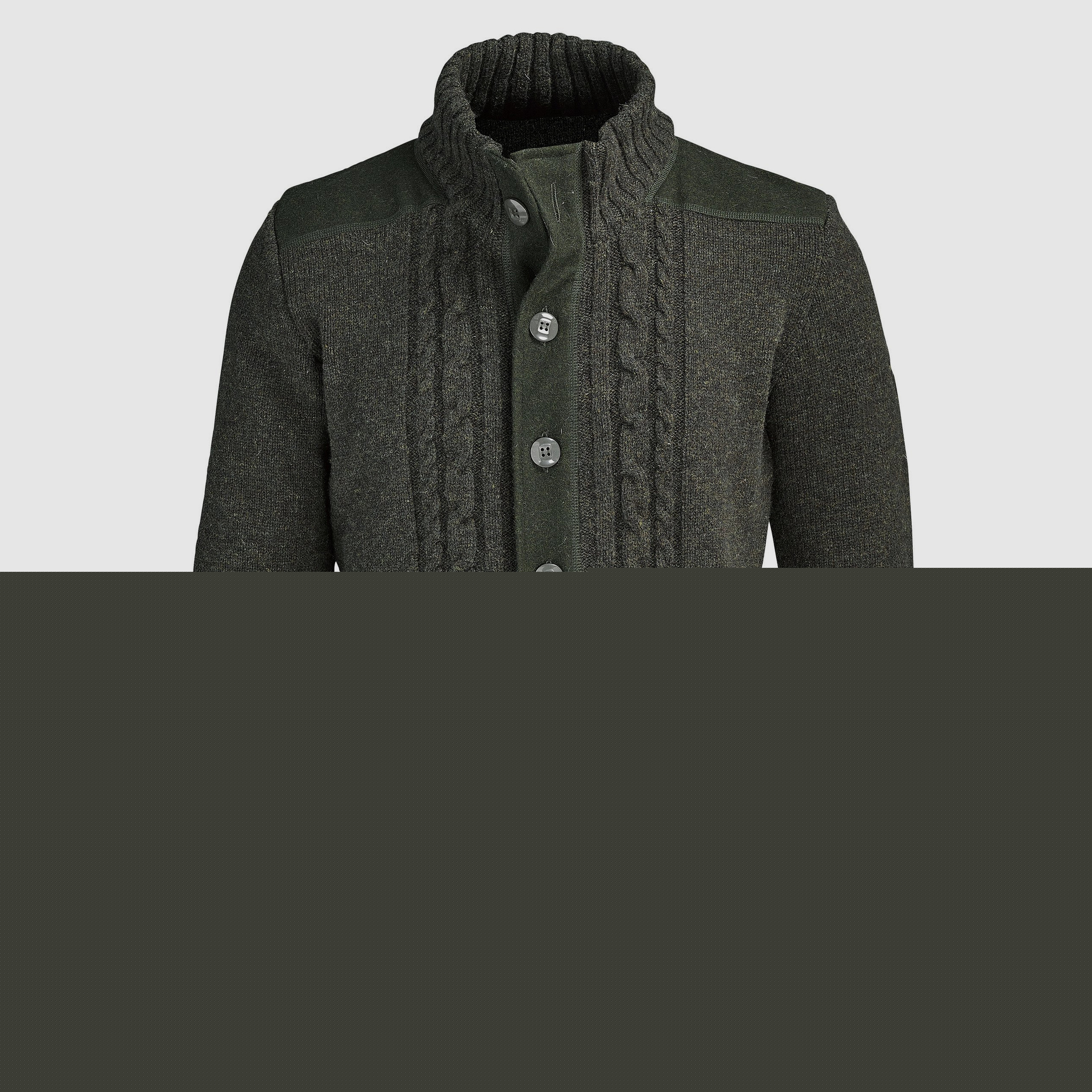 Jagdhund Strickjacke Ternberg Loden
