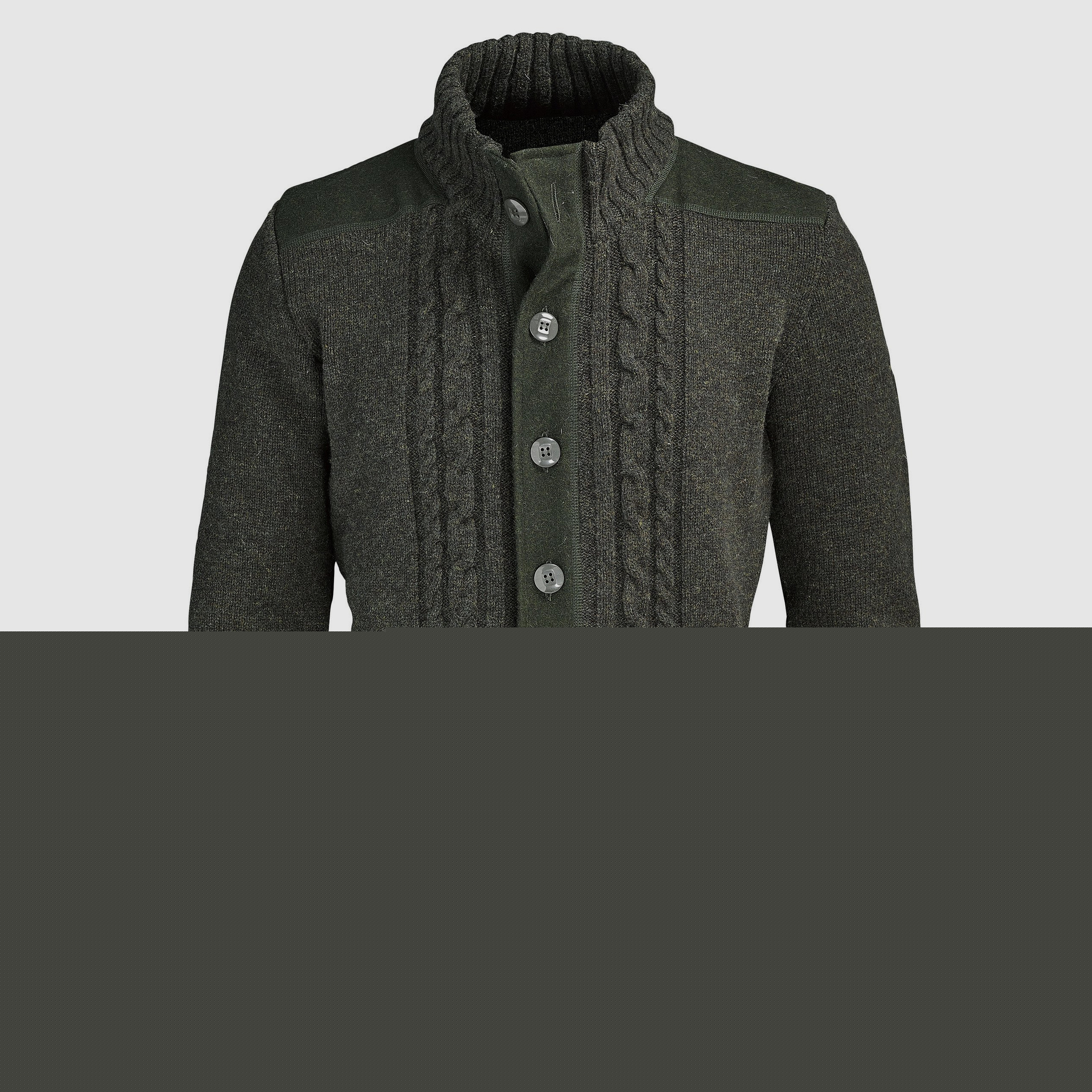 Jagdhund Strickjacke Ternberg Loden