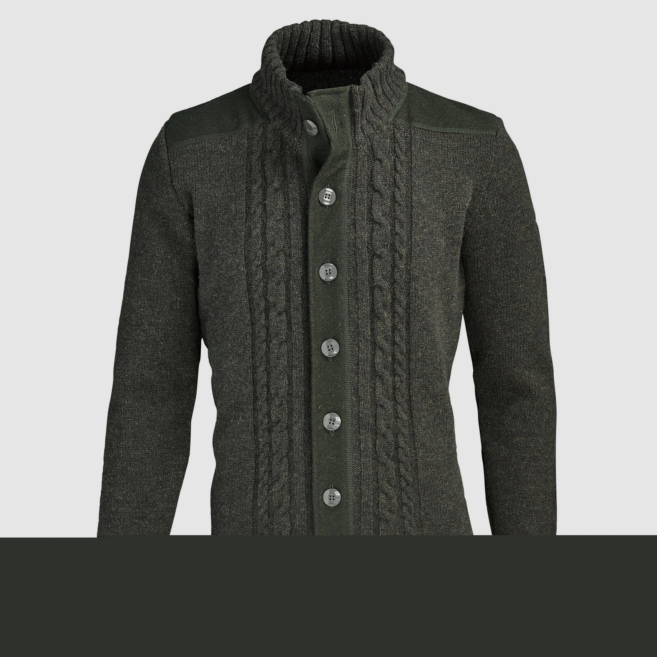 Jagdhund Strickjacke Ternberg Loden