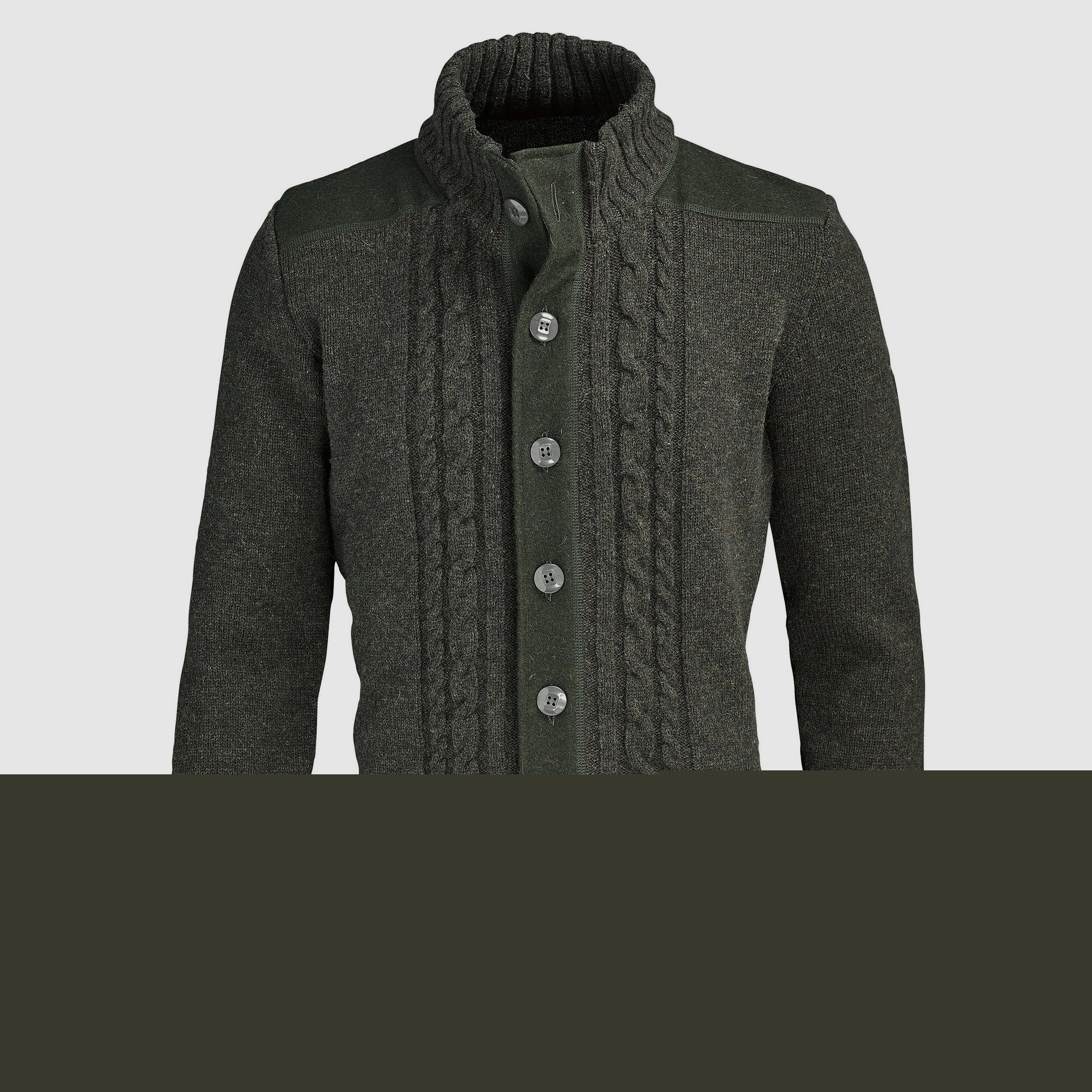 Jagdhund Strickjacke Ternberg Loden