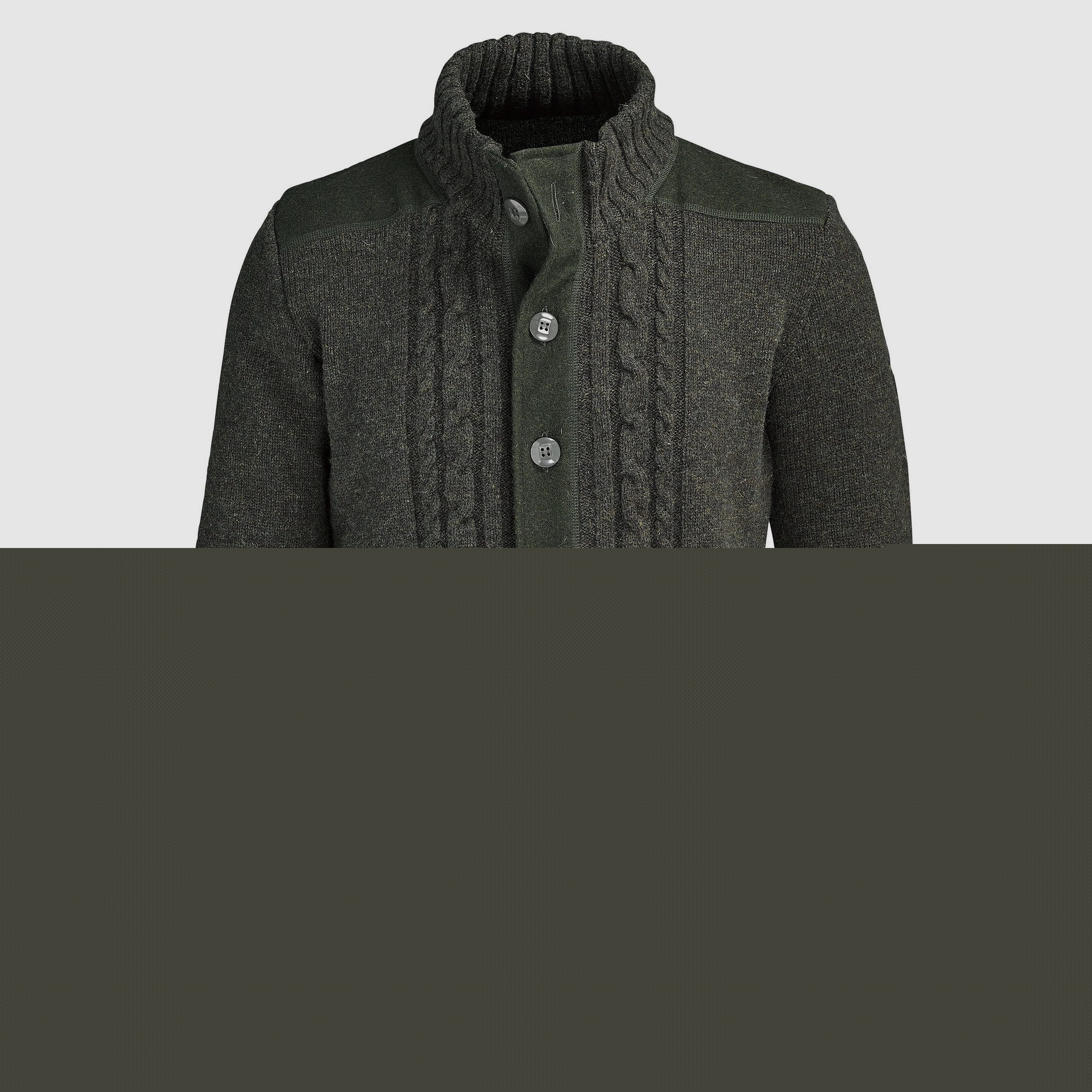 Jagdhund Strickjacke Ternberg Loden